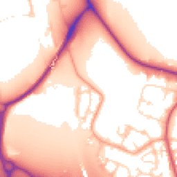 Daytime road noise heatmap for DA11 8GZ
