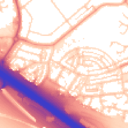 Daytime road noise heatmap for DA11 8LF