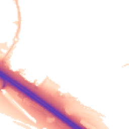 Night-time road noise heatmap for DA11 8LF