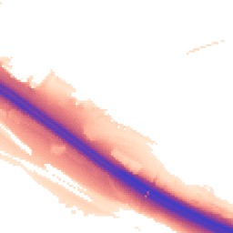 Night-time road noise heatmap for DA11 8NE