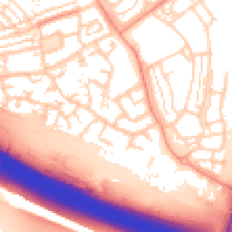 Daytime road noise heatmap for DA11 8PB
