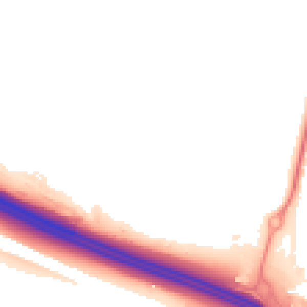 Night-time road noise heatmap for DA11 8PD