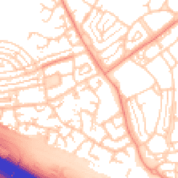Daytime road noise heatmap for DA11 8PU