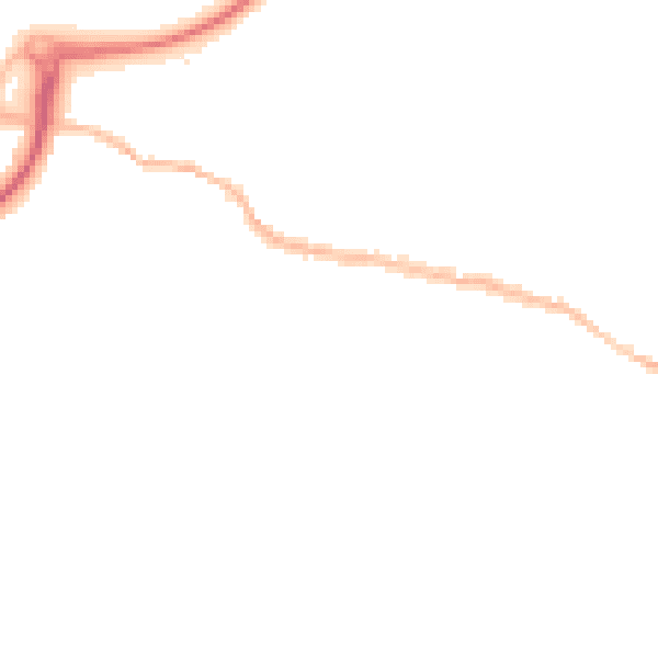 Night-time road noise heatmap for DA11 8RJ