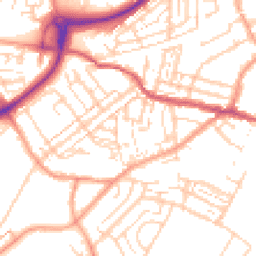Daytime road noise heatmap for DA11 8RQ