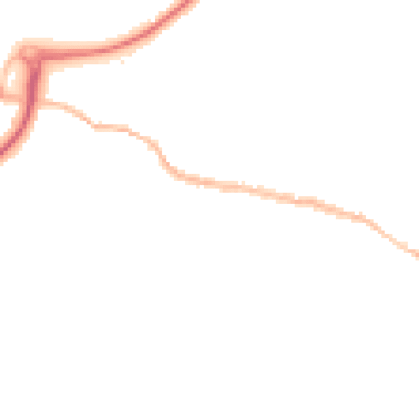 Night-time road noise heatmap for DA11 8RS