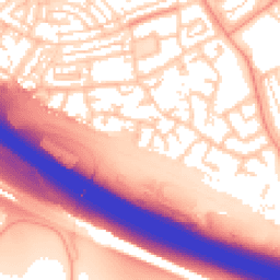 Daytime road noise heatmap for DA11 8TA