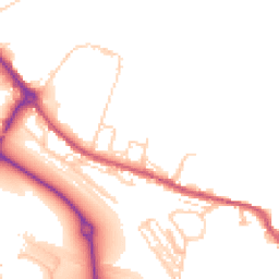 Daytime road noise heatmap for DA11 9DD