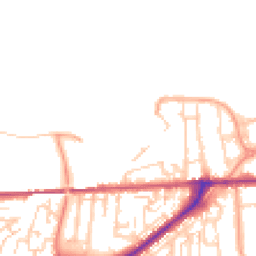 Daytime road noise heatmap for DA11 9FT