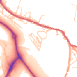 Daytime road noise heatmap for DA11 9HR