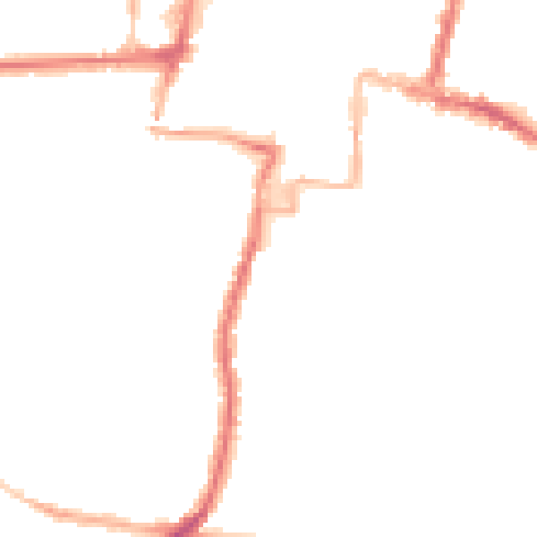 Night-time road noise heatmap for DA12 1BU