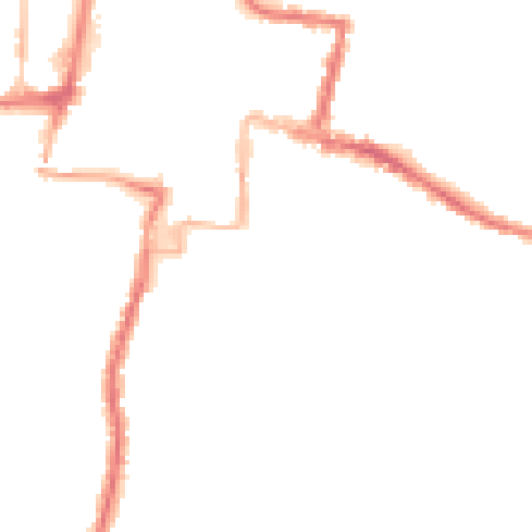 Night-time road noise heatmap for DA12 1EY