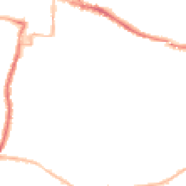 Night-time road noise heatmap for DA12 1JJ