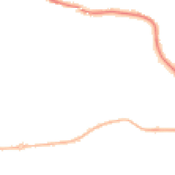 Night-time road noise heatmap for DA12 1QN