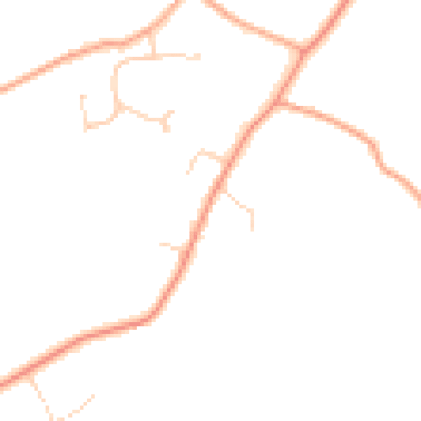 Daytime road noise heatmap for DA12 3AU