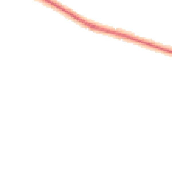Night-time road noise heatmap for DA12 3DS