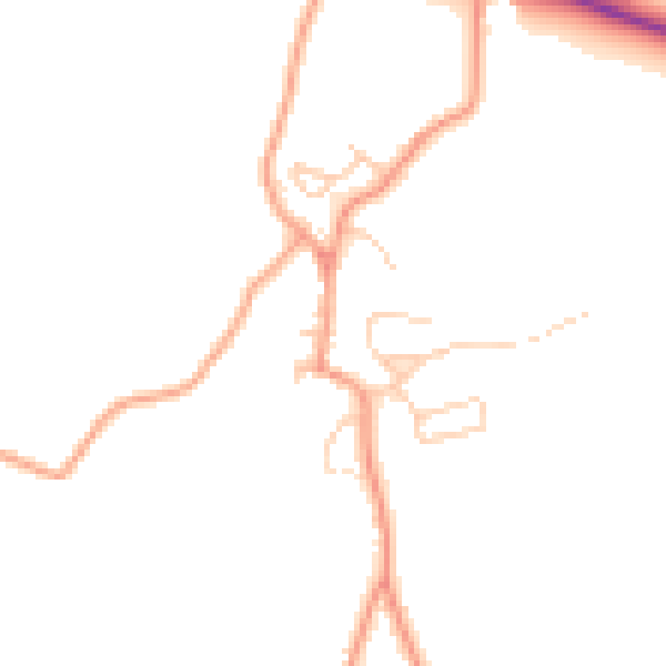 Daytime road noise heatmap for DA12 3EA