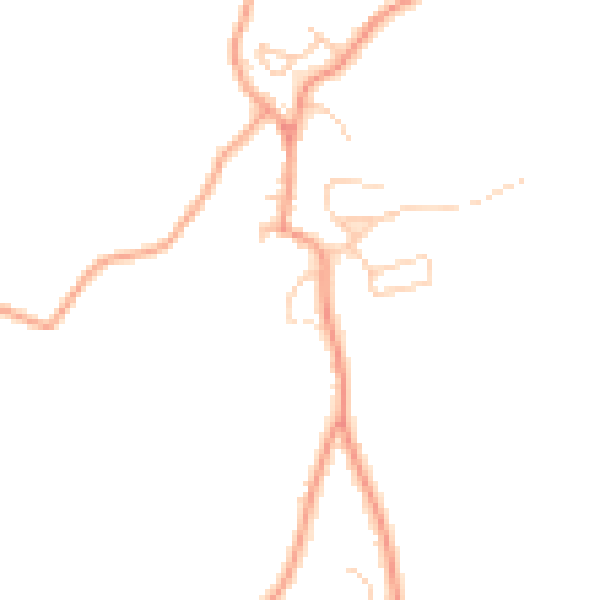 Daytime road noise heatmap for DA12 3EQ