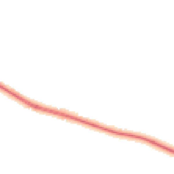 Night-time road noise heatmap for DA12 3HP