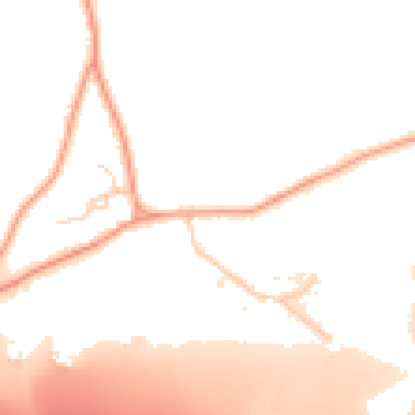 Daytime road noise heatmap for DA12 3JY