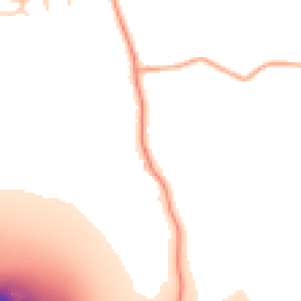 Daytime road noise heatmap for DA12 4AA