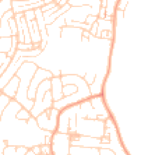 Daytime road noise heatmap for DA12 4NJ
