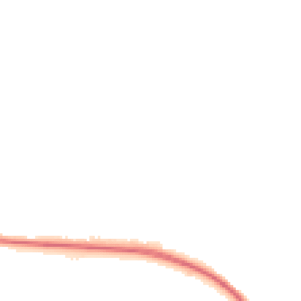 Night-time road noise heatmap for DA12 4TA