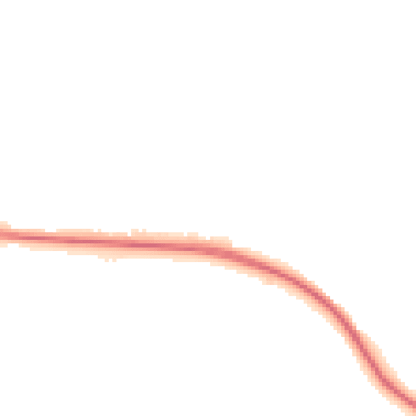 Night-time road noise heatmap for DA12 4XG