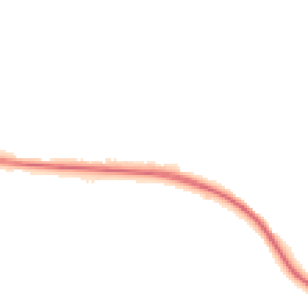 Night-time road noise heatmap for DA12 4XQ