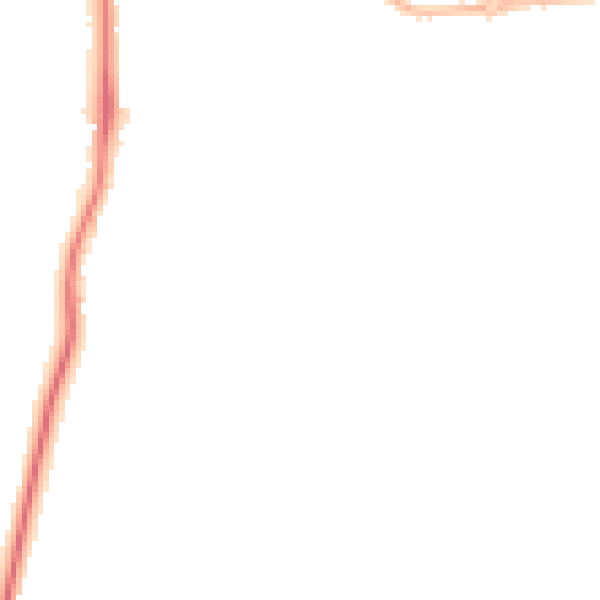 Night-time road noise heatmap for DA12 5AL