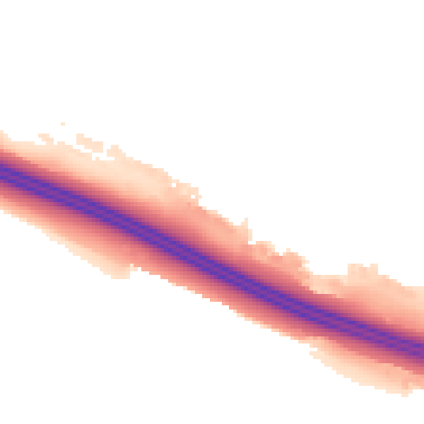 Night-time road noise heatmap for DA12 5BF