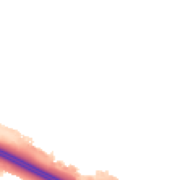 Night-time road noise heatmap for DA12 5DD