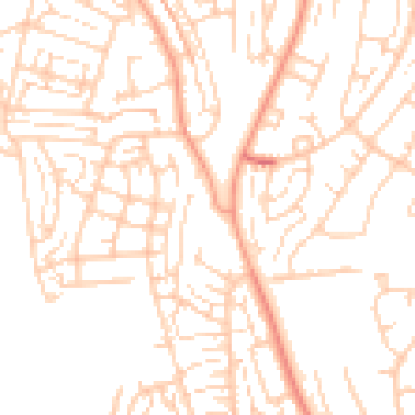 Daytime road noise heatmap for DA12 5FJ
