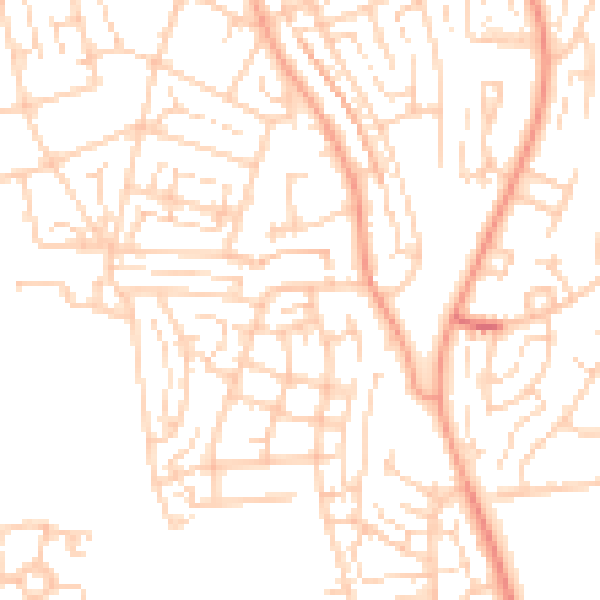 Daytime road noise heatmap for DA12 5NE