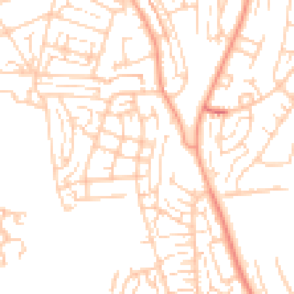 Daytime road noise heatmap for DA12 5NS