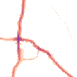 Night-time road noise heatmap for DA14 4AA