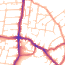 Daytime road noise heatmap for DA14 4AB