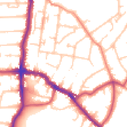 Daytime road noise heatmap for DA14 4AE