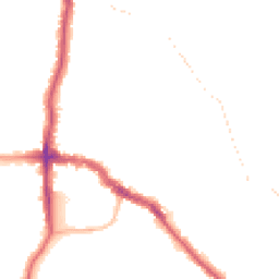 Night-time road noise heatmap for DA14 4AE