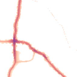Night-time road noise heatmap for DA14 4AF