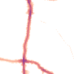 Night-time road noise heatmap for DA14 4AX