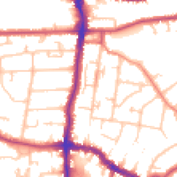 Daytime road noise heatmap for DA14 4AY