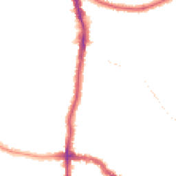 Night-time road noise heatmap for DA14 4AZ