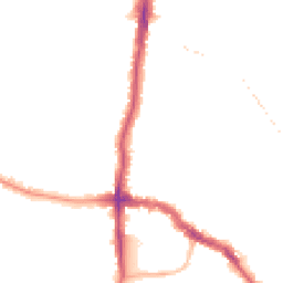 Night-time road noise heatmap for DA14 4BE