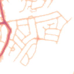 Daytime road noise heatmap for DA14 4BF