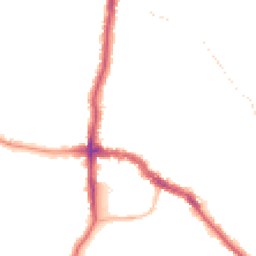 Night-time road noise heatmap for DA14 4BG