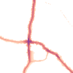Night-time road noise heatmap for DA14 4BH