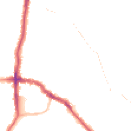 Night-time road noise heatmap for DA14 4BZ