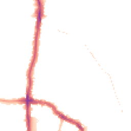 Night-time road noise heatmap for DA14 4DE
