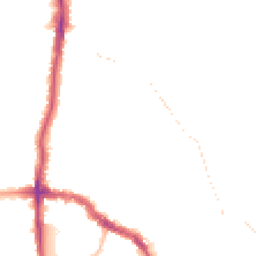 Night-time road noise heatmap for DA14 4DF